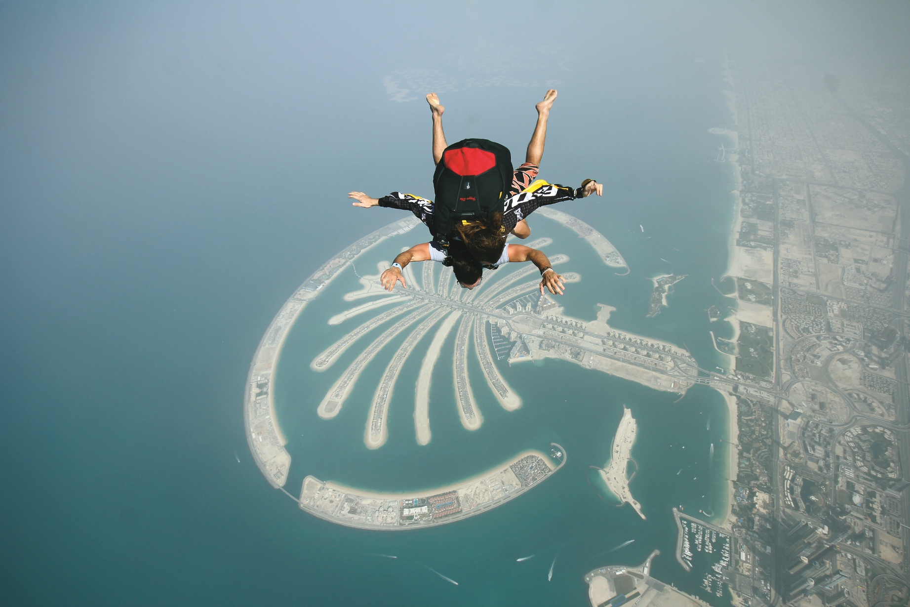 Palm Jumeirah from above